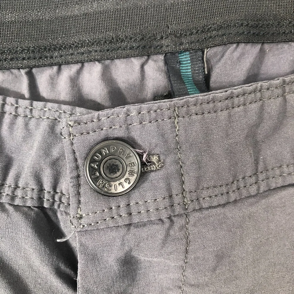 English Laundry‎ Shorts Men's Size 40W Dark Gray Mesh Zippered Pockets